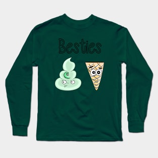 Besties_Mint Long Sleeve T-Shirt